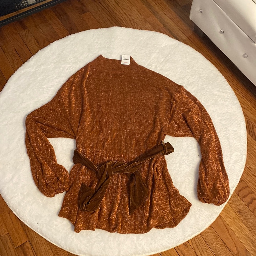 Glitter Knit Sweater Dress